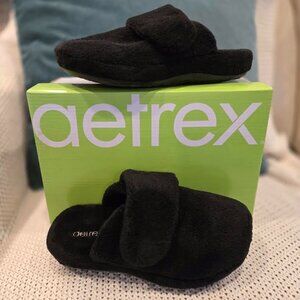 Aetrex Mandy Black Slipper Size 36 (US 6/6.5)